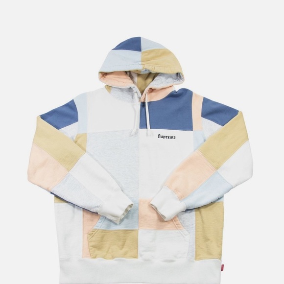 Supreme Patchwork Hoodie - Picture 3 of 10
